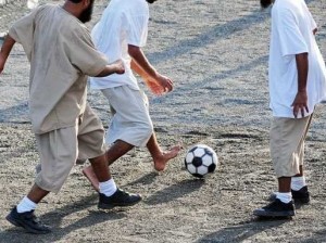 prisoners gitmo soccer